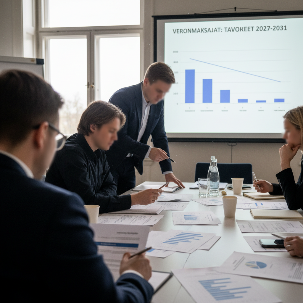 Veronmaksajat tavoittelee menosäästöjä ja vakaata verotusta ensi vaalikaudelle