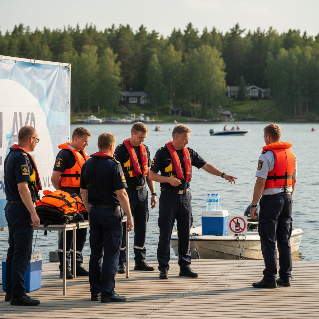 Viranomaiset muistuttavat pelastusliivien tärkeydestä juhannuksena